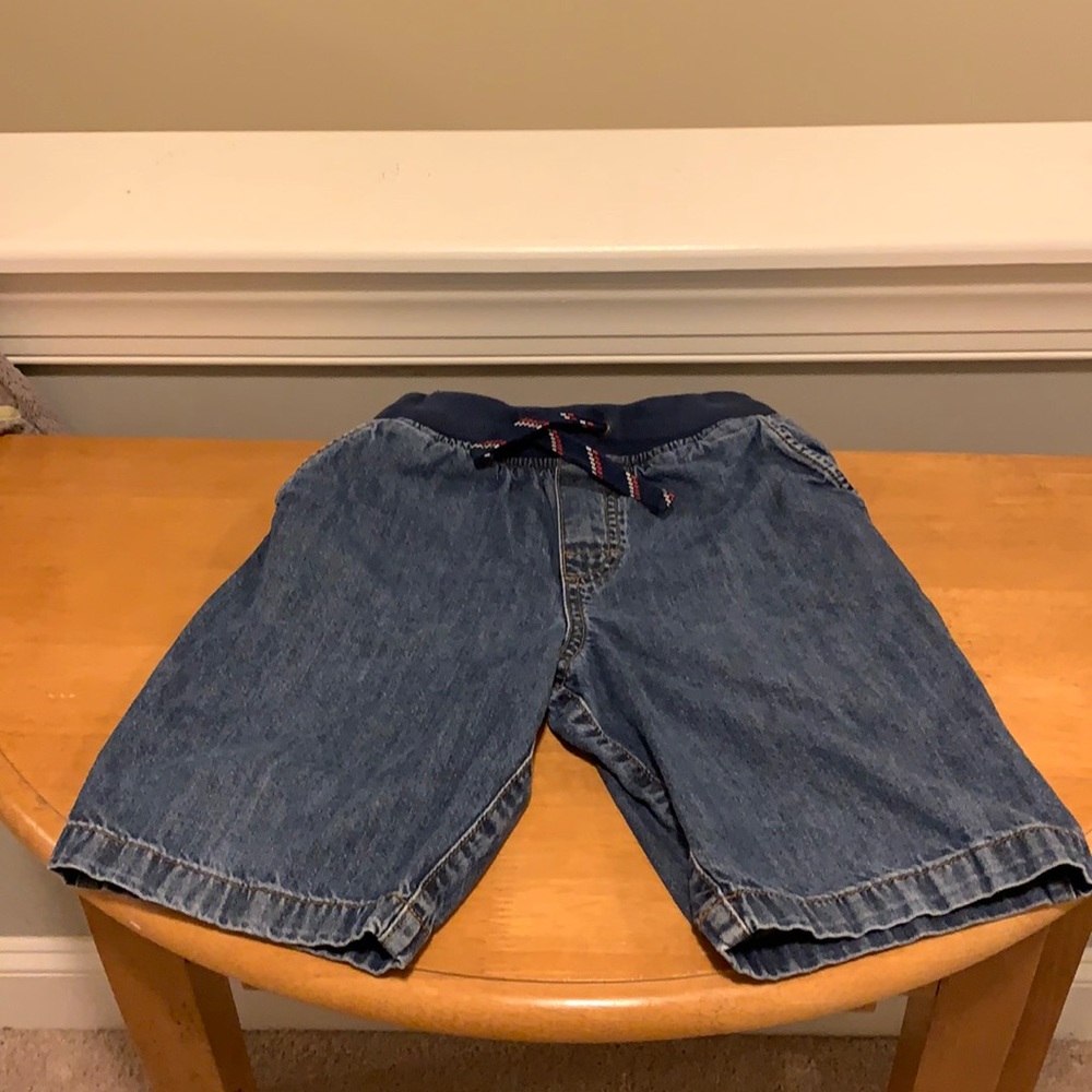 Carter, boy shorts, blue jeans, size 8